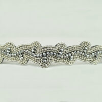 Stretch Band-Charlotte Silver