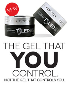 Cuccio T3 Pink Petal LED Gel