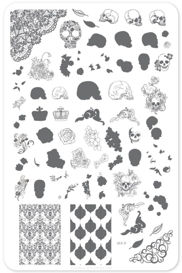Plate Large - Romantic Rebel (31)
