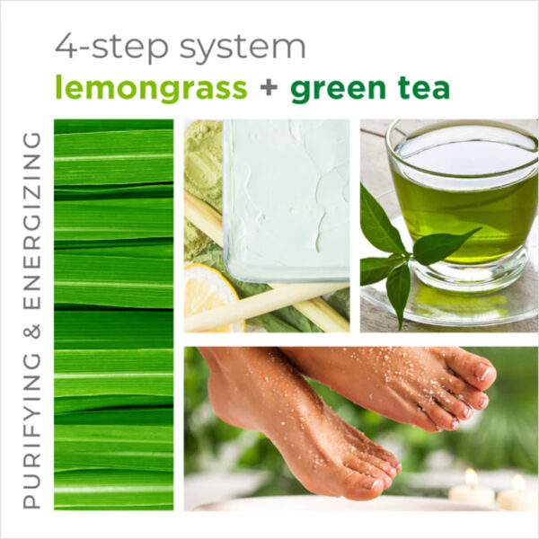 BCL Lemongrass Green Tea Sugar Scrub 16oz - Image 3