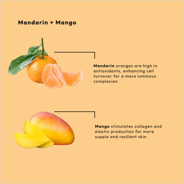 BCL Mandarin & Mango Salt Soak 16oz - Image 2