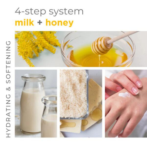 BCL Milk, Honey, White Chocolate Moisture Mask 16oz - Image 3