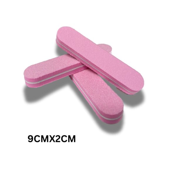 File-Pink Buffer 100/180 9cmx2cm