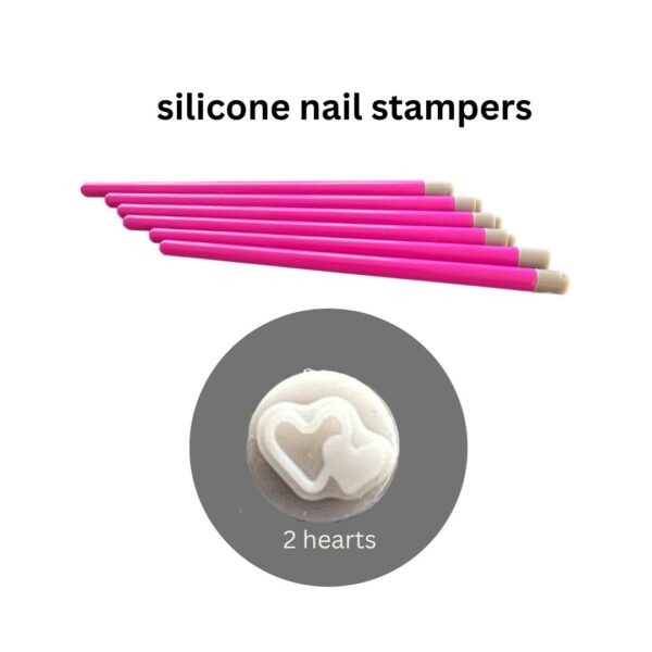 Silicone Stamp 2 Heart