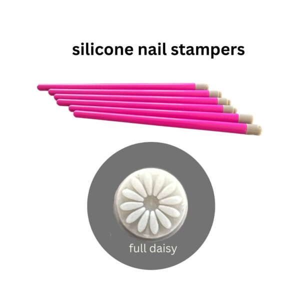 Silicone Stamper Full Daisy