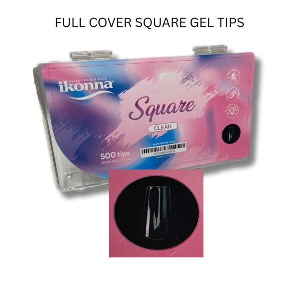 Tips-Full Cover Square Tips
