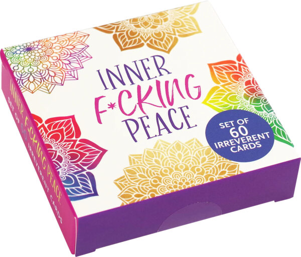 Insight Cards-Inner F*cking Peace 60/pk