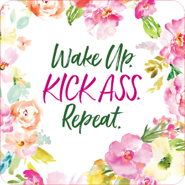Insight Cards-Wake Up, Kick Ass, Repeat 60/pk - Image 2