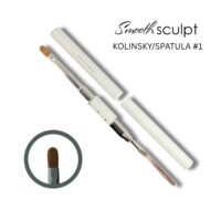 Brush-Smooth Sculpt Polygel Kolinsky 1