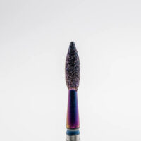 Bit-Diam Coated Pointed Flame Medium 2.5x8mm