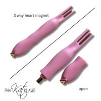 Magnet-Phat Kat Heart 3 Way Magnet