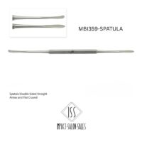 MBI 359 Spatula Double Sided Arrow/Flat Curve