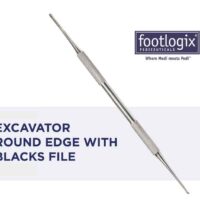 Footlogix Excavator Round Edge W/ Blacks File