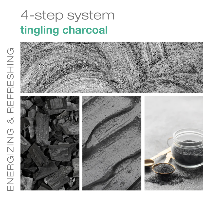 BCL Tingling Charcoal Sugar Scrub 16oz - Image 2