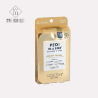 Voesh Pro Pedi in a Box Glimmer Golden Vanilla (5 Step)