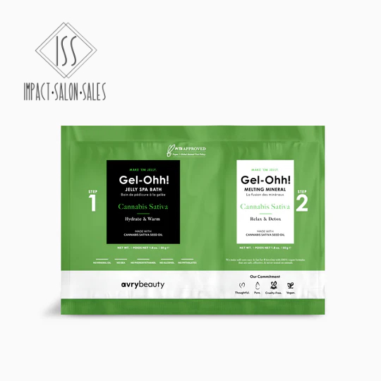 Avry Gel-Ohh Jelly Spa Bath-Cannabis Sativa